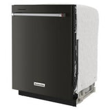 44 dBA Dishwasher In PrintShield Finish With FreeFlex Third Rack - Black Stainless Steel