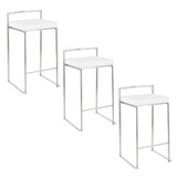 Fuji - Contemporary Elegant Stackable Counter Stool Set