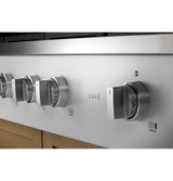 Caf(eback)(TM) 48" Commercial-Style Gas Rangetop with 6 Burners and Integrated Griddle (Natural Gas) - (CGU486P4TW2)