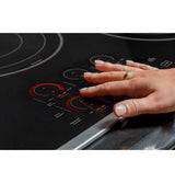 Caf(eback)(TM) 36" Touch-Control Electric Cooktop - (CEP90361TBB)