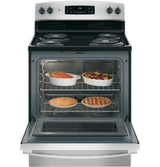 GE(R) 30" Free-Standing Self-Clean Electric Range - (JB256RMSS)