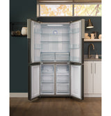 16.8 Cu. Ft. Quad Door Refrigerator - (QHE16HYPFS)