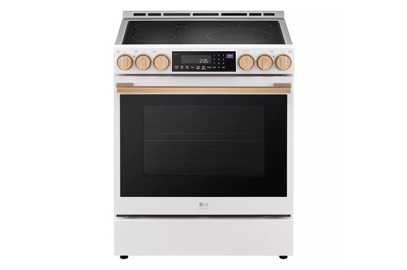 LG STUDIO 6.3 cu. ft. InstaView(R) Electric Slide-in Range with ProBake Convection(R) and Air Fry - (LSES6338N)