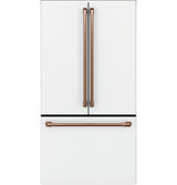 Caf(eback)(TM) ENERGY STAR(R) 23.1 Cu. Ft. Smart Counter-Depth French-Door Refrigerator - (CWE23SP4MW2)