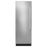 30" Panel-Ready Built-In Column Freezer, Left Swing