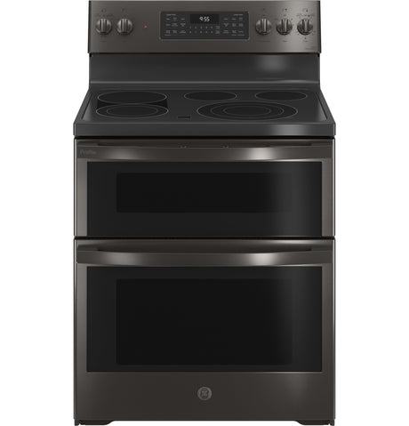 GE Profile(TM) 30" Smart Free-Standing Electric Double Oven Convection Range with No Preheat Air Fry - (PB965BPTS)