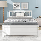 Bed With Headboard And Footboard For Kids, Teens, Adults, With A Nightstand