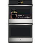 GE Profile(TM) 30" Smart Built-In Convection Double Wall Oven with In-Oven Camera and No Preheat Air Fry - (PTD9000SNSS)