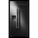 Rise 42" Built-In Side-By-Side Refrigerator With External Ice And Water Dispenser