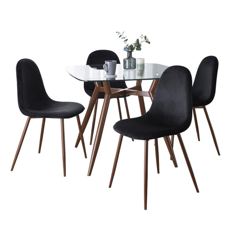 Clara - Square Dining Set (Set of 5)