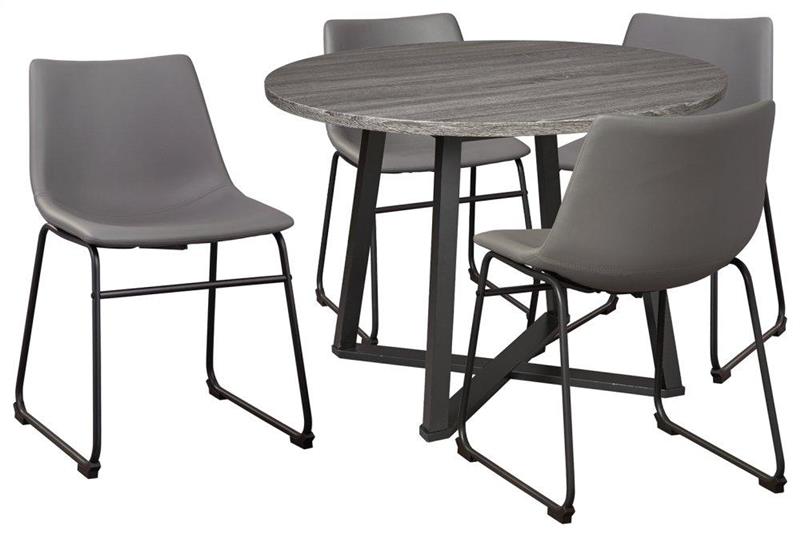 Dining Table and 4 Chairs - (PKG008928)