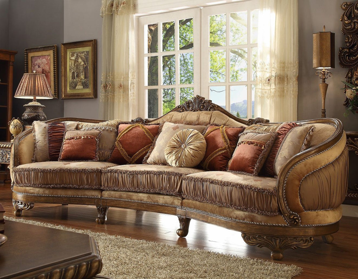 HD-458 - Sectional - Van Dyke Brown