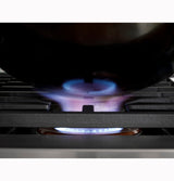 Caf(eback)(TM) 48" Commercial-Style Gas Rangetop with 6 Burners and Integrated Griddle (Natural Gas) - (CGU486P3TD1)