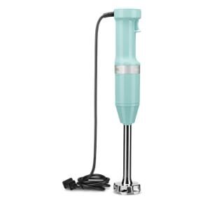 Variable Speed Corded Hand Blender - Aqua Sky