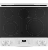 GE(R) 30" Slide-In Electric Convection Range with No Preheat Air Fry - (JS760DPWW)