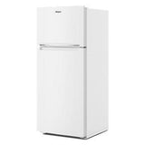 28" Wide Top-Freezer Refrigerator - 163 Cubic Feet - Steel