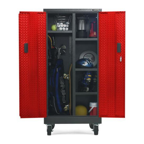 Premier Pre-Assembled Tall GearLocker - Red Tread