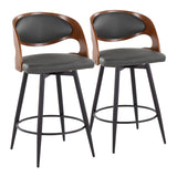 Pino - 26" Fixed-Height Counter Stool (Set of 2)