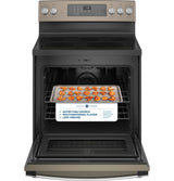 GE(R) 30" Free-Standing Electric Convection Range with No Preheat Air Fry - (JB735EPES)