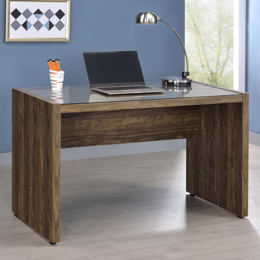 Luetta - Writing Desk - Dark Brown