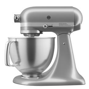 Artisan Series 5 Quart Tilt-Head Stand Mixer With Premium Touchpoints - Metallic Chrome