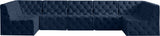 Tuft - Modular Sectional 7 Piece - Navy - Fabric