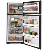 GE(R) ENERGY STAR(R) 17.5 Cu. Ft. Top-Freezer Refrigerator - (GTE18DTNRBB)