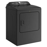 70 Cubic Feet Whirlpool Top Load Electric Dryer With Moisture Sensor - Volcano Black