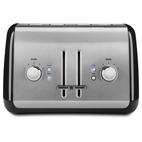 4-Slice Toaster With Manual High-Lift Lever - Onyx Black