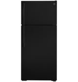 GE(R) ENERGY STAR(R) 16.6 Cu. Ft. Top-Freezer Refrigerator - (GTE17DTNRBB)