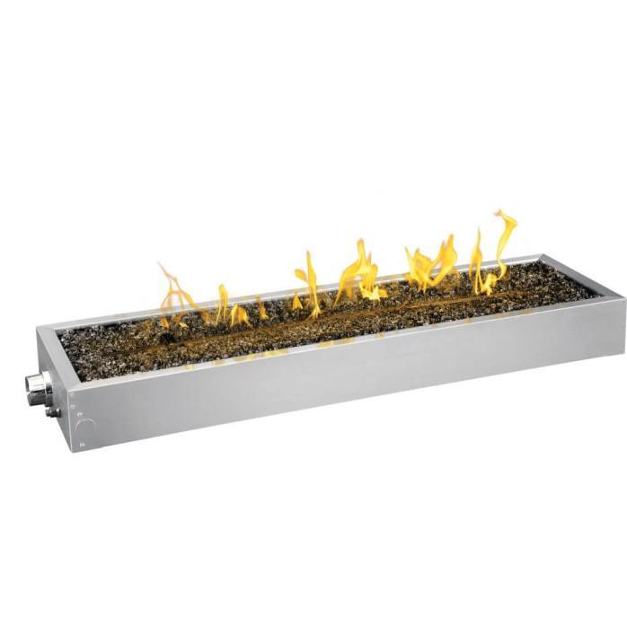 48 inch Linear Patioflame Burner Kit , Propane, Stainless Steel - (GPFL48)