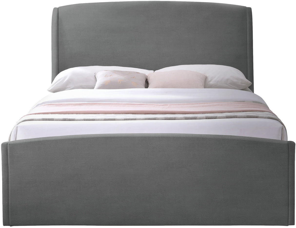 Tess - Bed - Gray - Queen