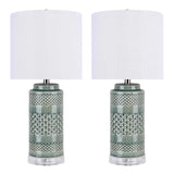 Casa - 21" Ceramic Table Lamp (Set of 2)