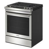 30" Wide Slide-In Gas Range With Air Fry - 58 Cubic Feet - Gray