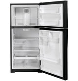 GE(R) ENERGY STAR(R) 19.2 Cu. Ft. Top-Freezer Refrigerator - (GTE19JTNRBB)