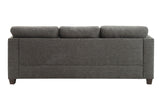 Laurissa - Sofa - Light Charcoal Linen