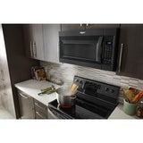 1.7 Cubic Feet Microwave Hood Combination With Electronic Touch Controls - Black