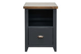 Essex - Drawer File - Black, Whiskey