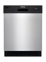 Danby 24" Wide Built-in Dishwasher in Stainless Steel - (DDW2404EBSS)