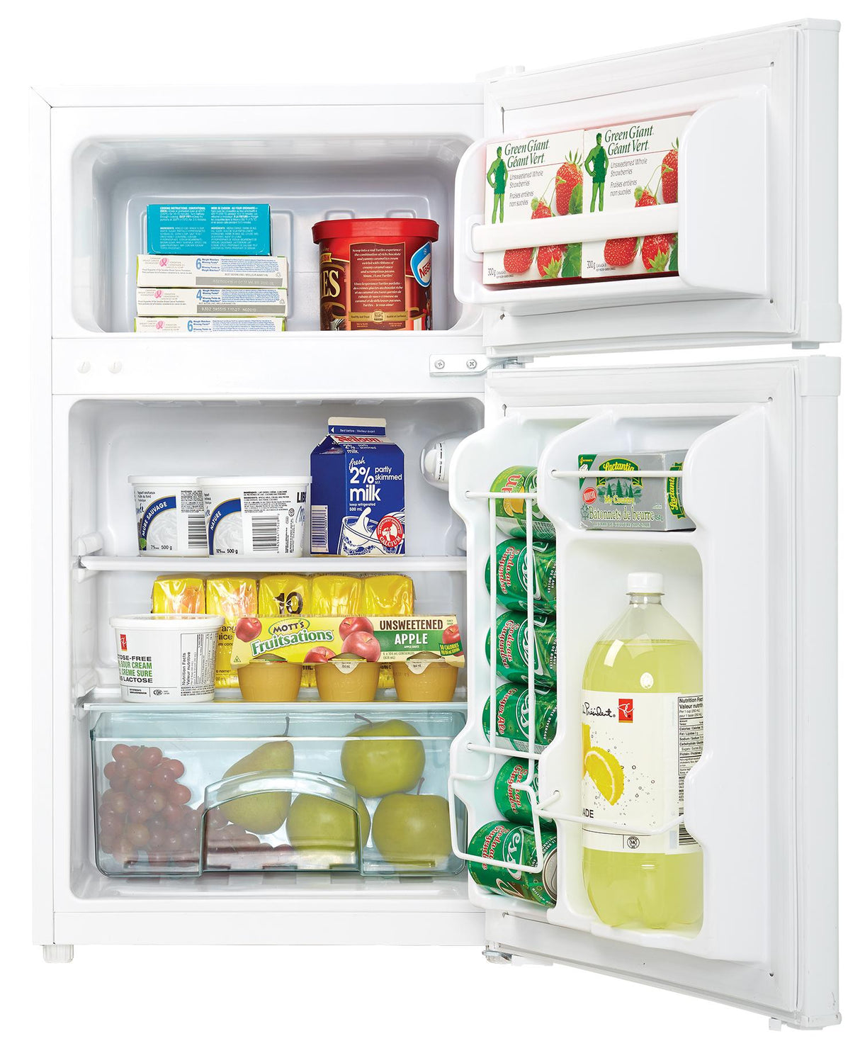 Danby 3.1 cu. ft. 2-door Compact Fridge in White - (DCR031B1WDD)