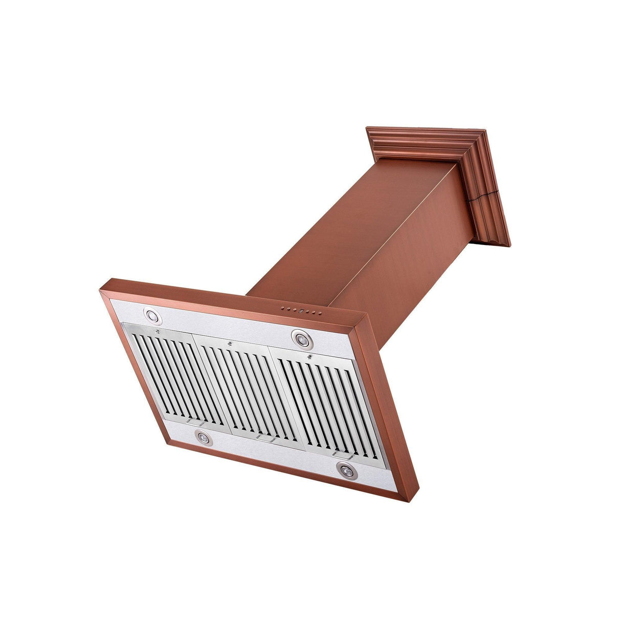 ZLINE 36 in. Designer Series Copper Island Mount Range Hood (8KL3iC-36) - (8KL3IC36)