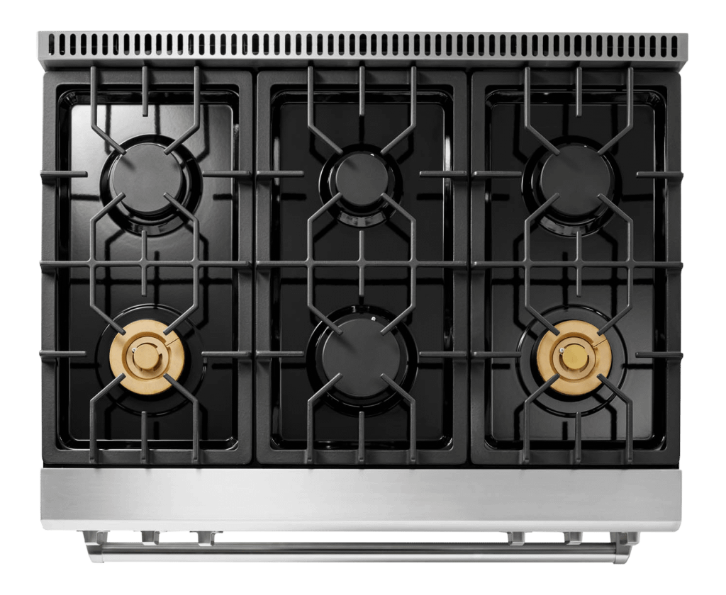 Thor Kitchen 36-inch Tilt Panel Gas Range - Professional - Model Trg3601 - (TRG3601)