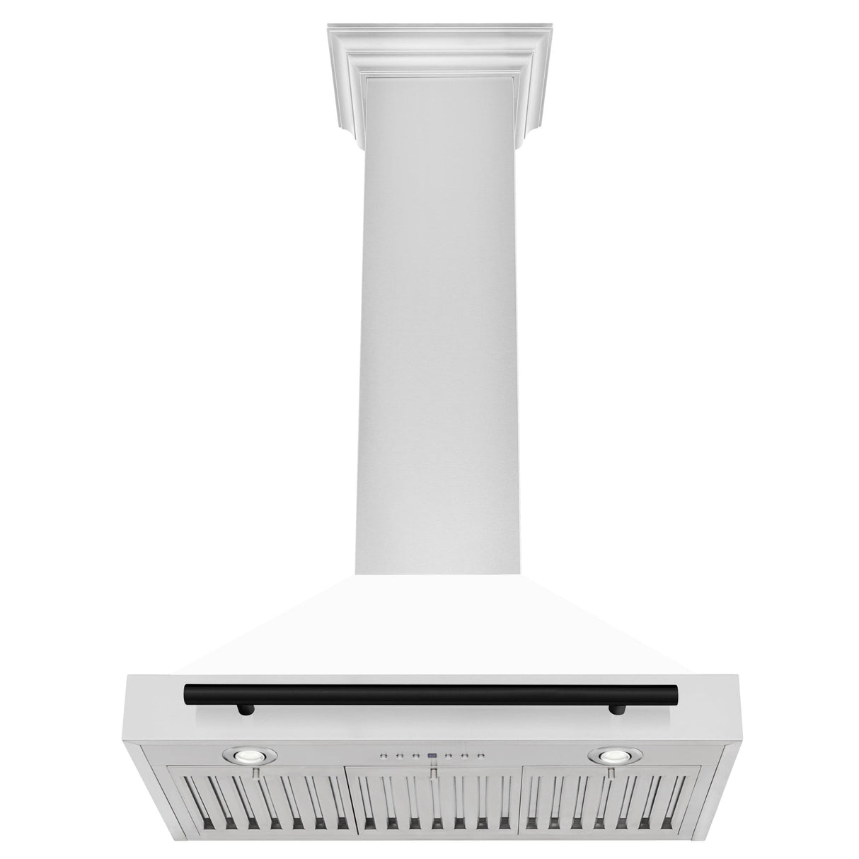 ZLINE 30 in. Autograph Edition Convertible Stainless Steel Range Hood with White Matte Shell [Color: Matte Black] - (KB4STZWM30MB)