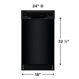 Frigidaire 18" Built-In Dishwasher - (FFBD1831UB)