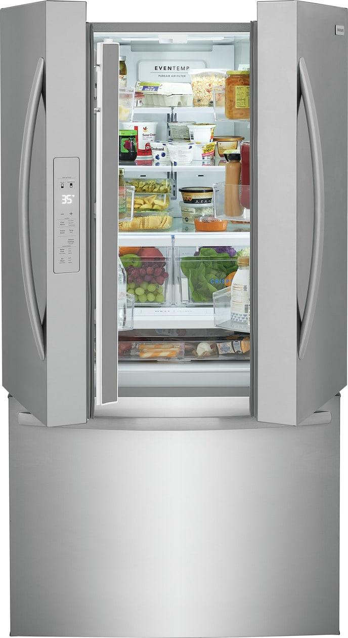 Frigidaire 28.8 Cu. Ft. Standard-Depth French Door Refrigerator - (FRFN2823AS)