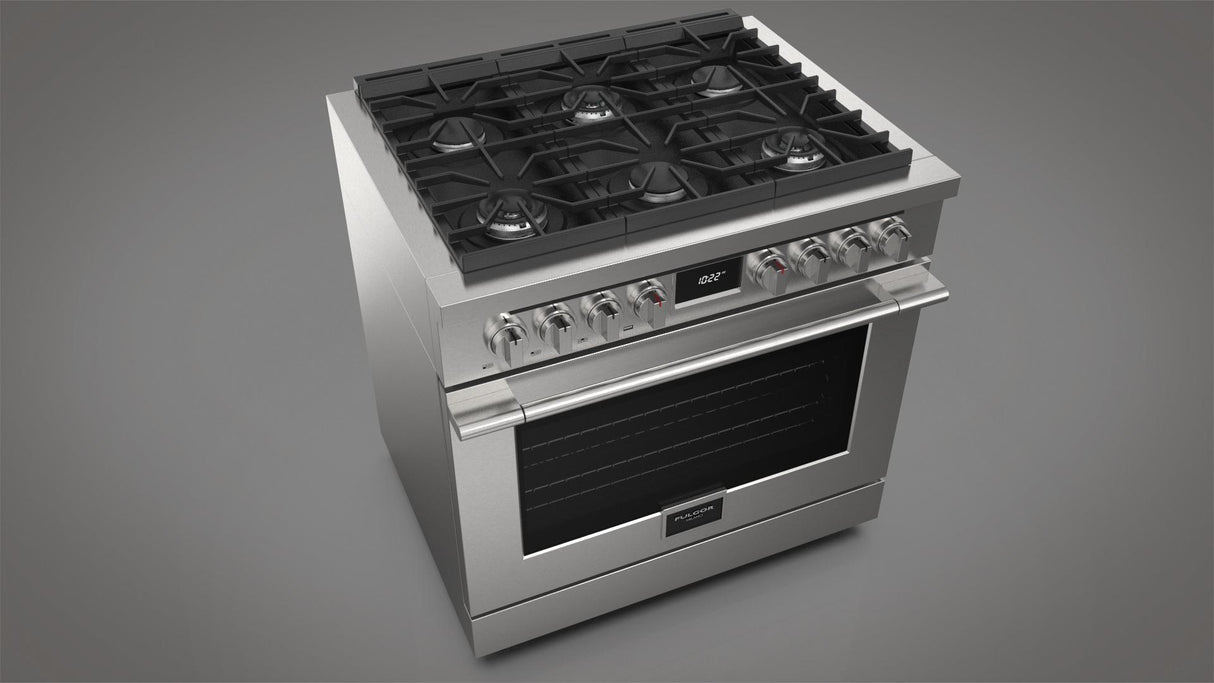 36" DUAL FUEL RANGE - (F4PDF366S1)