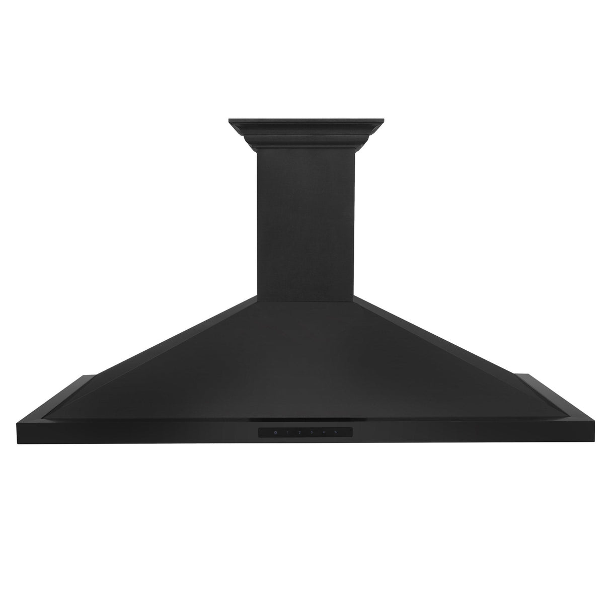 ZLINE Ducted Vent Wall Mount Range Hood in Black Stainless Steel with Built-in ZLINE CrownSound Bluetooth Speakers (BSKBNCRN-BT) - (BSKBNCRNBT36)