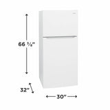 Frigidaire 20.0 Cu. Ft. Top Freezer Refrigerator - (FFHT2045VW)