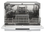 Danby 6 Place Setting Countertop Dishwasher in Silver - (DDW631SDB)