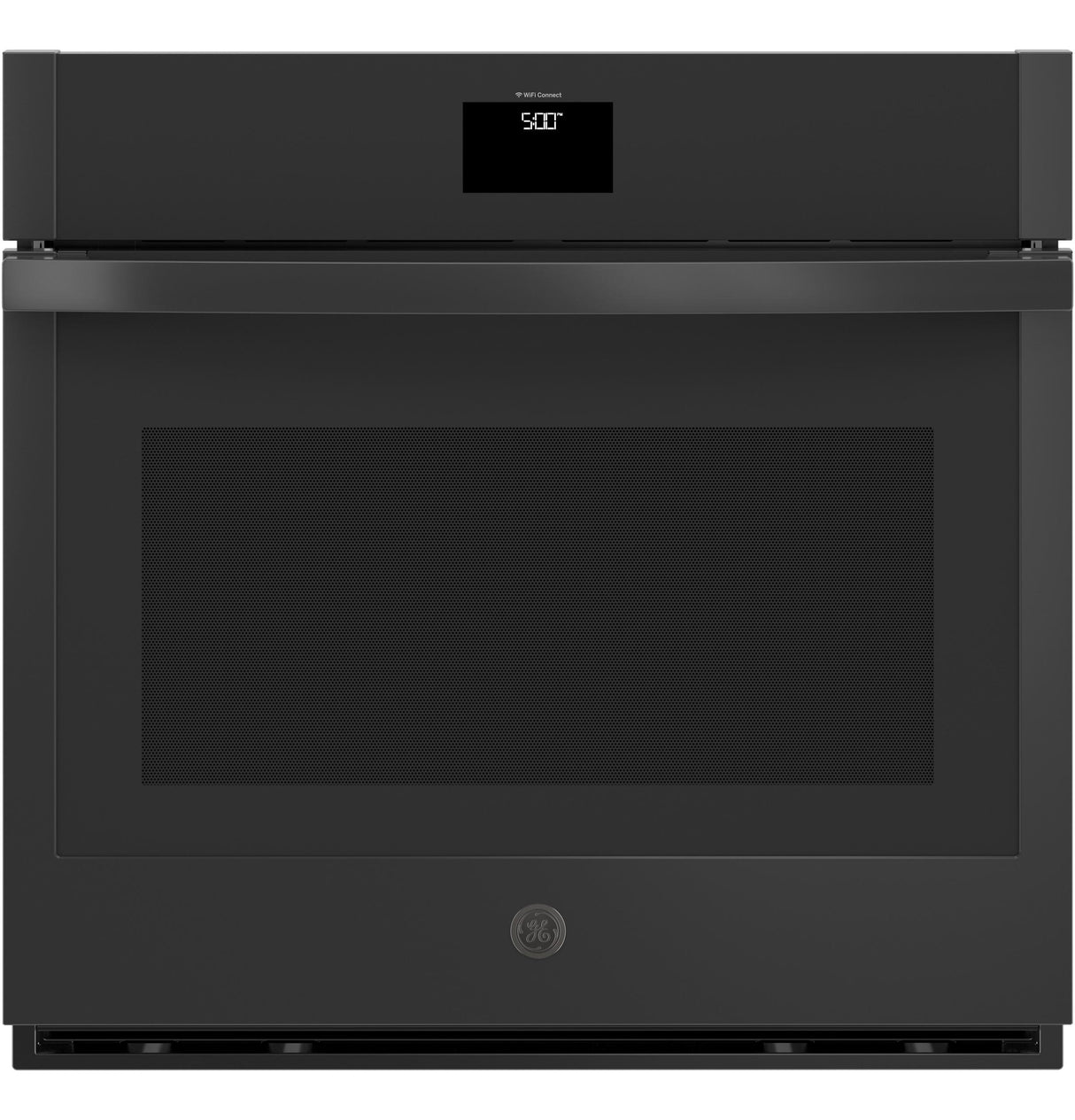 GE(R) 30" Smart Built-In Self-Clean Convection Single Wall Oven with Never Scrub Racks - (JTS5000DNBB)